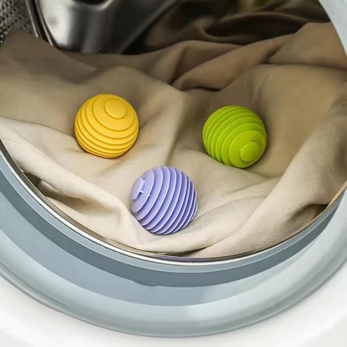 Pack of 4 1h8x0d-zb dryer balls for laundry washing machine use, featuring a durable design for efficient drying.