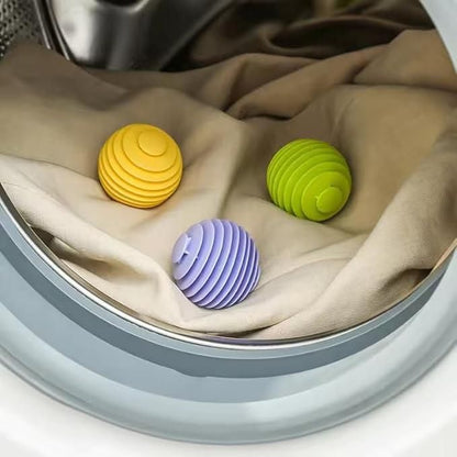 Pack of 4 1h8x0d-zb dryer balls for laundry washing machine use, featuring a durable design for efficient drying.