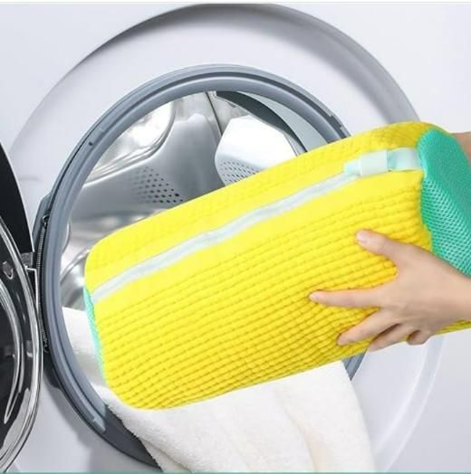 Shoe washing machine bag by 1h8x0d-zb, featuring mesh design for safe and effective cleaning of footwear.