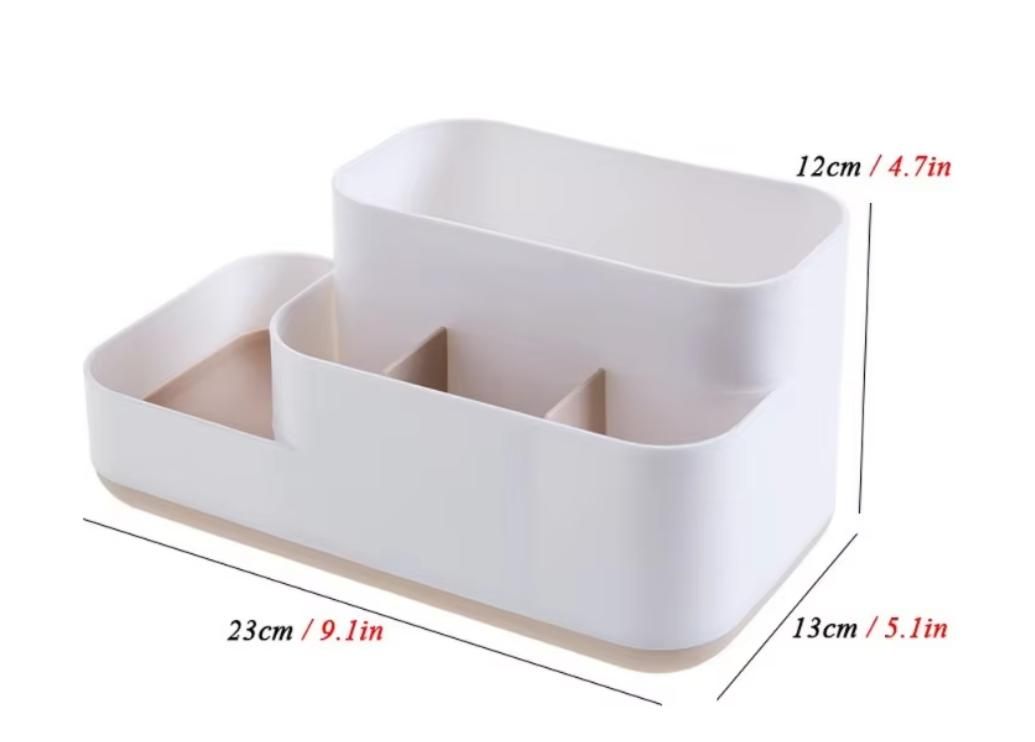 5 compartment kitchen and bathroom storage holder by 1h8x0d-zb, featuring organized sections for versatile storage use.