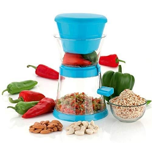 Handheld garlic, chili, and dry fruit cutter by 1h8x0d-zb with sharp blades and ergonomic handle for easy cutting.