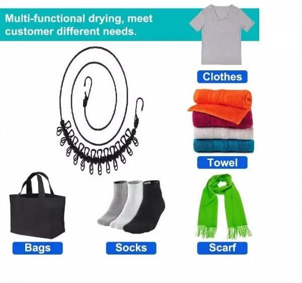 12 PC travel cloths by 1h8x0d-zb arranged neatly, showcasing various colors and textures for convenience on the go.