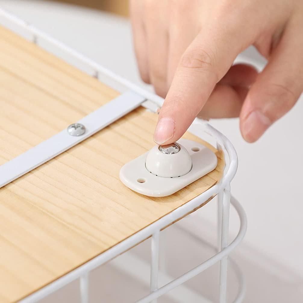 1h8x0d-zb mini casters with 360-degree rotation, showcasing self-adhesive wheels for easy movement and installation.