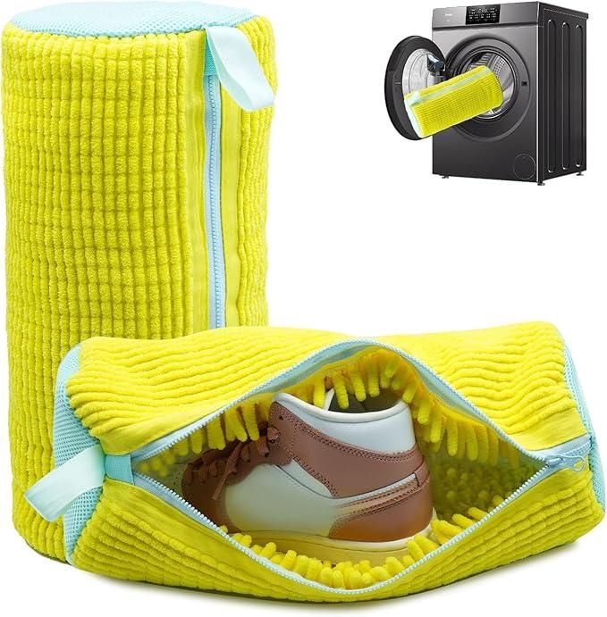 Shoe washing machine bag by 1h8x0d-zb, featuring a mesh design for safe and effective cleaning of footwear.