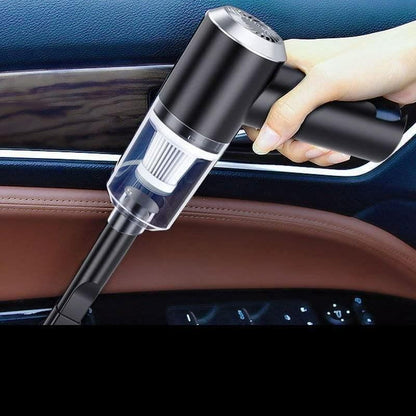Wireless portable air duster vacuum cleaner by 1h8x0d-zb with ergonomic design and nozzle for easy dust removal.