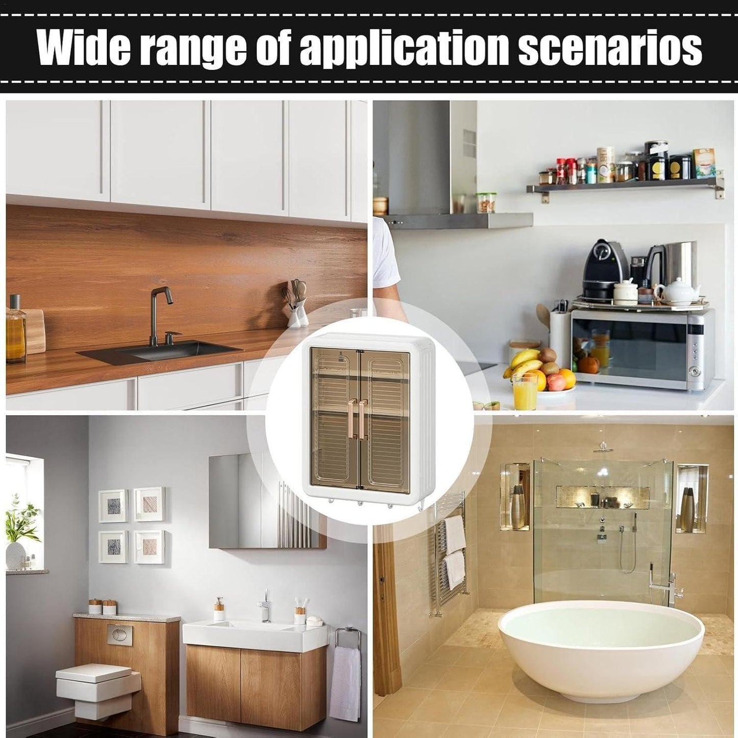 Minimalist wall-mounted storage box for the bathroom by 1h8x0d-zb, featuring a sleek design and neutral color.