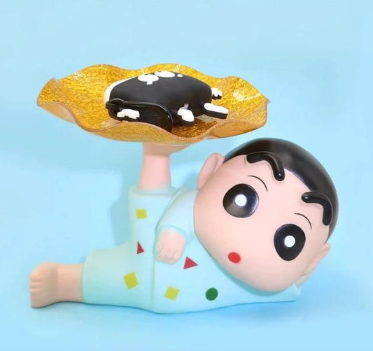 Shinchan tray holder by 1h8x0d-zb featuring a playful design with Shinchan character and functional compartments.