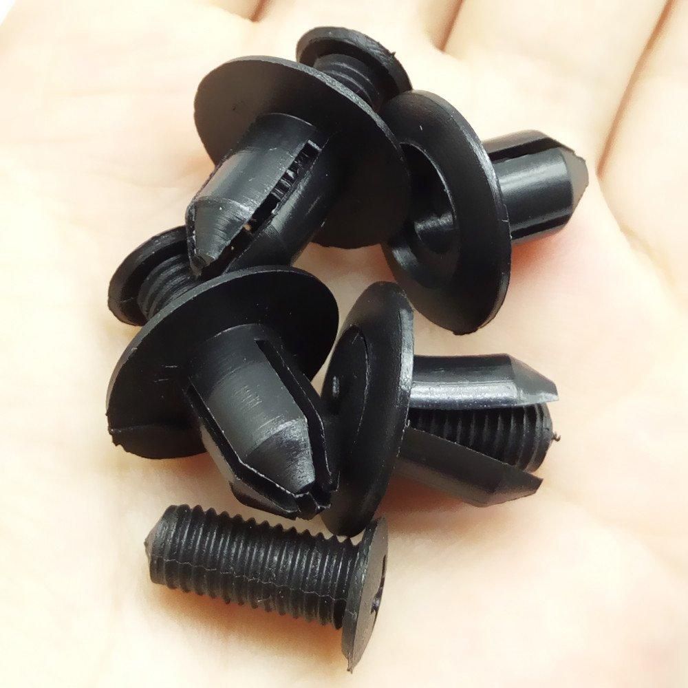 100 universal screw clamps in a pack by 1h8x0d-zb, showcasing various sizes and sturdy construction.
