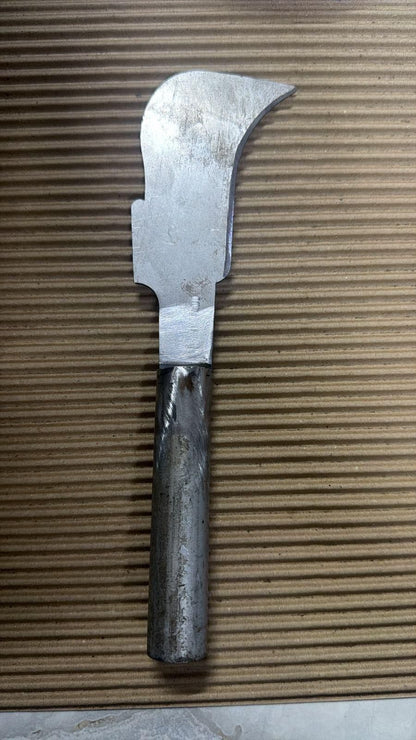 Stainless steel coconut splitter knife by 1h8x0d-zb, showcasing a sharp blade and ergonomic handle for easy coconut opening.