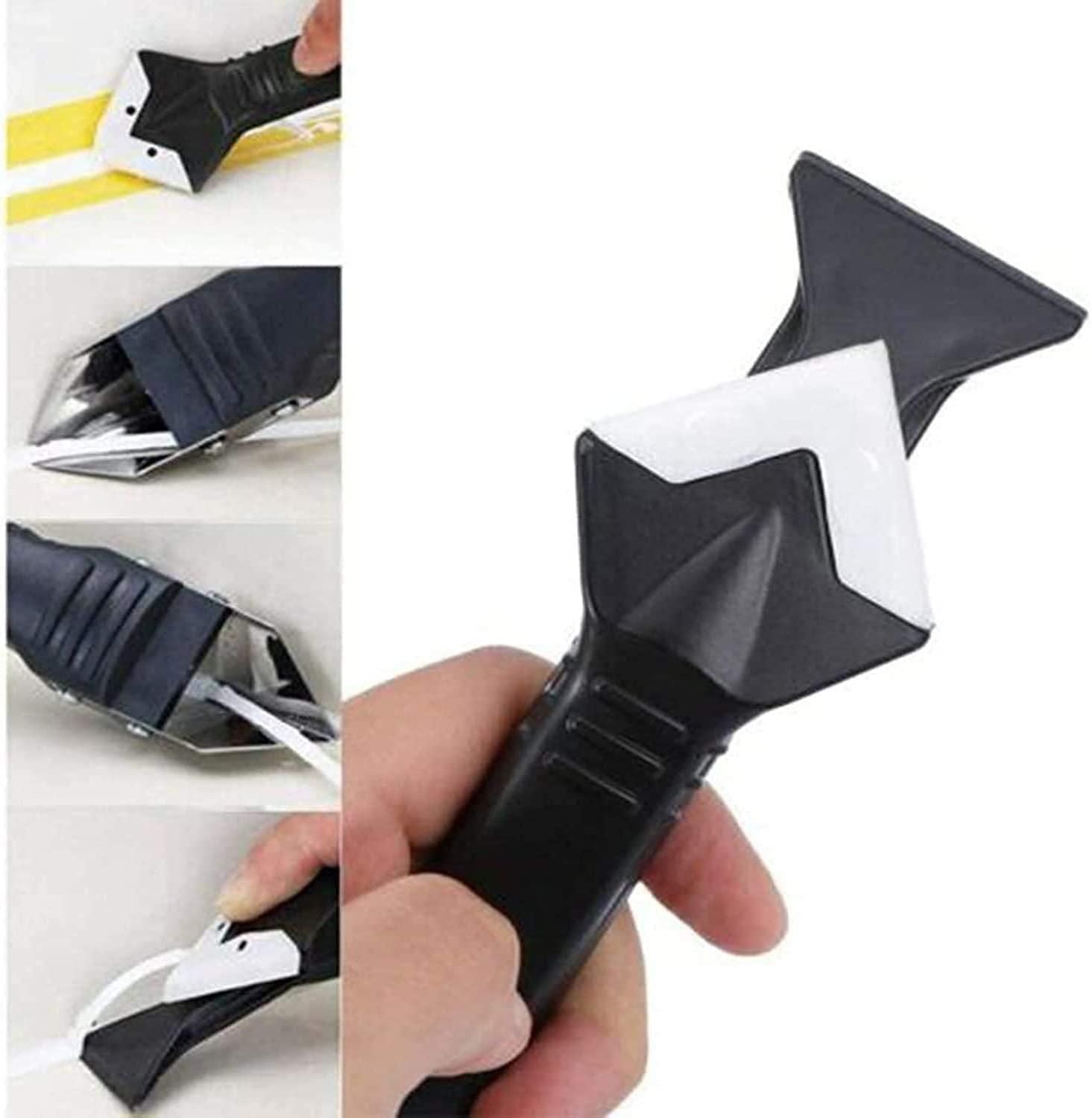 Silicone scraper squeegee glue remover by 1h8x0d-zb, showing flexible blade and ergonomic handle for easy use.