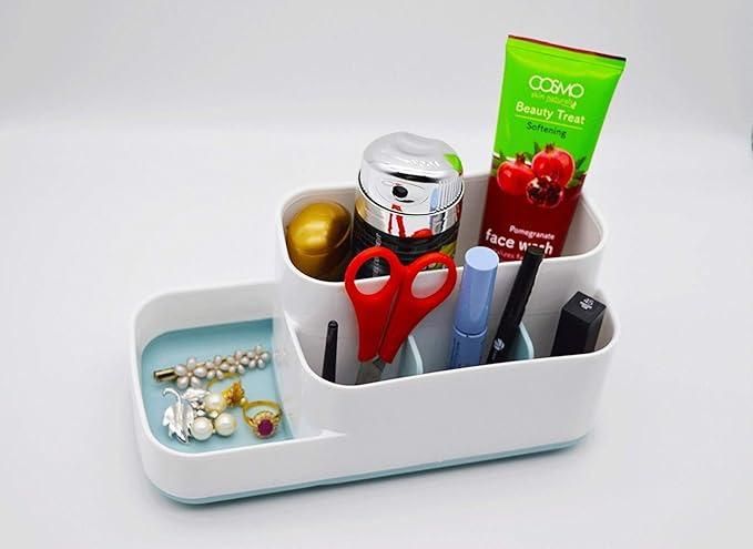 5 compartment kitchen and bathroom storage holder by 1h8x0d-zb, featuring organized sections for various essentials.