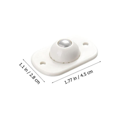 Adhesive Mini Casters by 1h8x0d-zb, featuring 360-degree rotation and a compact design for easy mobility.