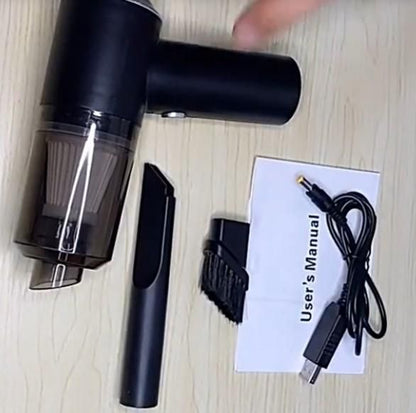 Portable air duster and wireless vacuum cleaner by 1h8x0d-zb, showcasing a sleek design and ergonomic handle.