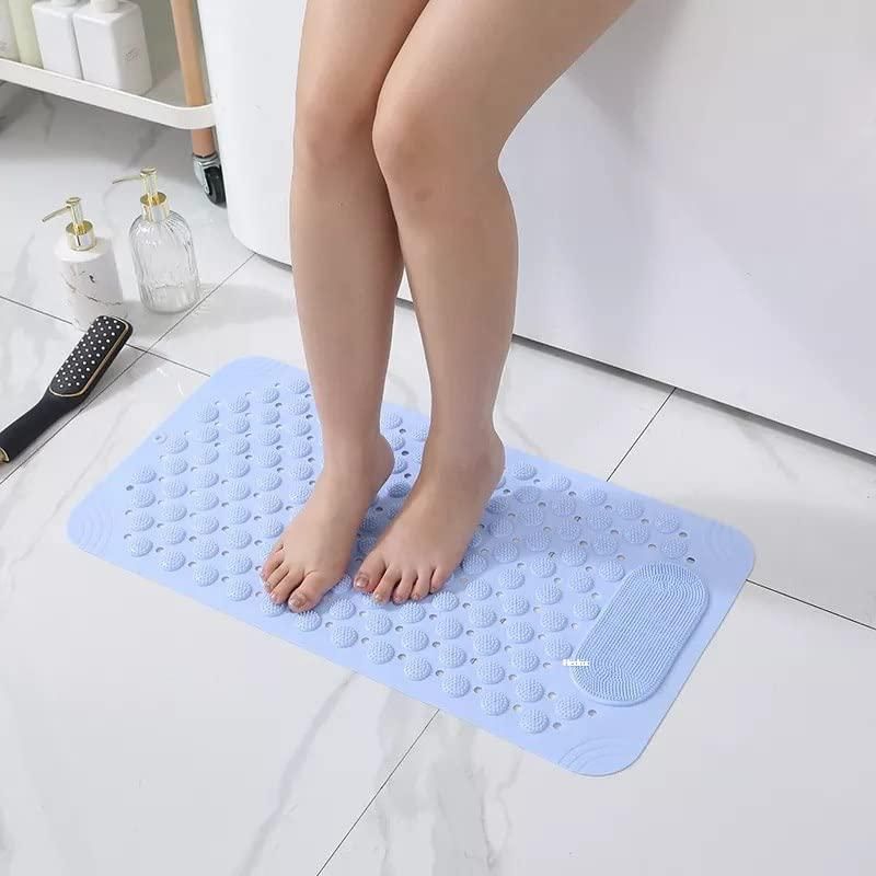 Silicon bathroom scrubber mat by 1h8x0d-zb with textured surface for effective cleaning and non-slip design.