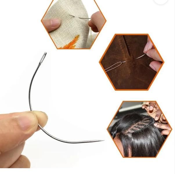 Household repair sewing needle kit by 1h8x0d-zb, featuring two needles in a compact, organized case.