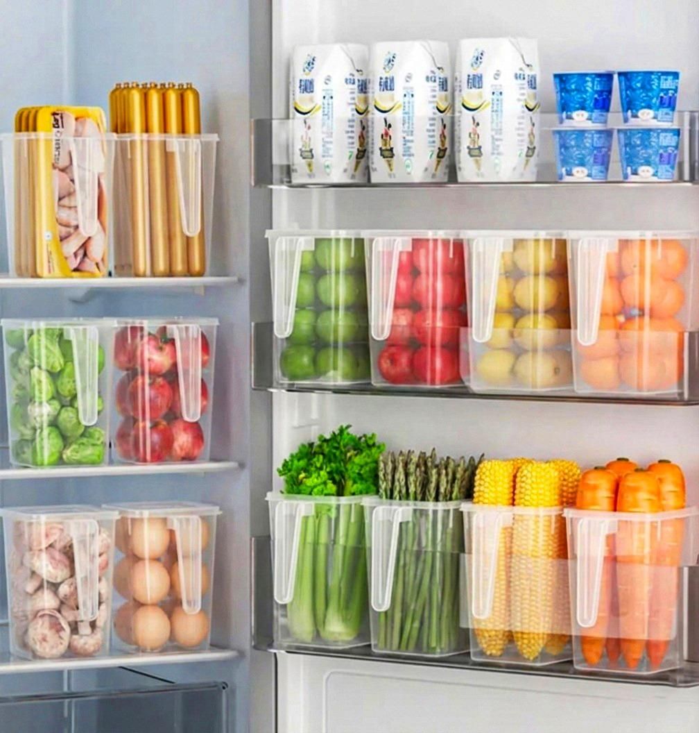 Plastic multi storage box with handle and cover by 1h8x0d-zb, showcasing a durable design for versatile organization.