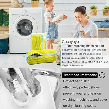Shoe washing machine bag by 1h8x0d-zb, designed to protect shoes during the wash cycle, featuring durable mesh fabric.