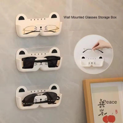 Pack of 3 glass and goggles holders by 1h8x0d-zb, showcasing different colors and designs for secure storage.