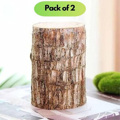 Mini Brazilian Lucky Wood plant in decorative pot, showcasing vibrant green leaves and natural wood accents by 1h8x0d-zb.