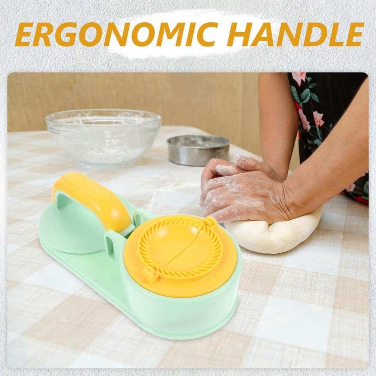3-in-1 dumpling, momo, samosa, and gujiya press by 1h8x0d-zb, showcasing its ergonomic design and durable construction.