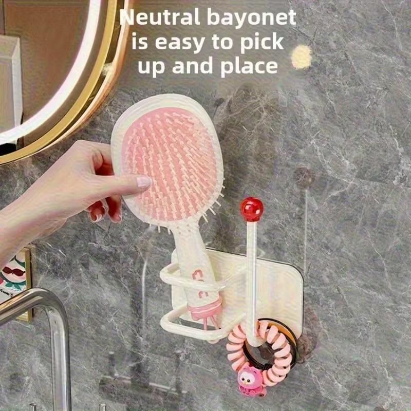 Self-adhesive wall-mounted headband hook organizer for hair accessories by 1h8x0d-zb, featuring a stylish design.